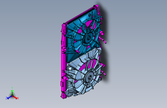 本田 freed -散热器风扇模块