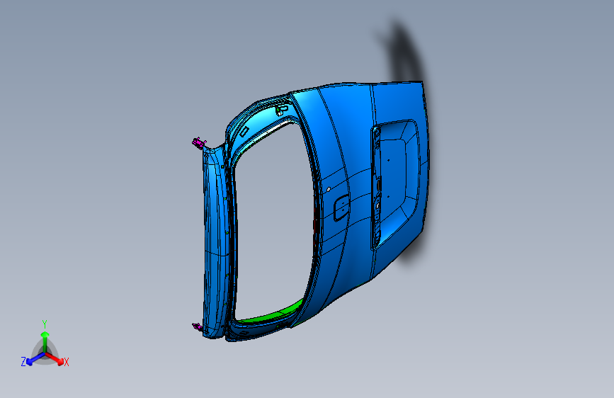 本田 freed -尾门钣金总成装置