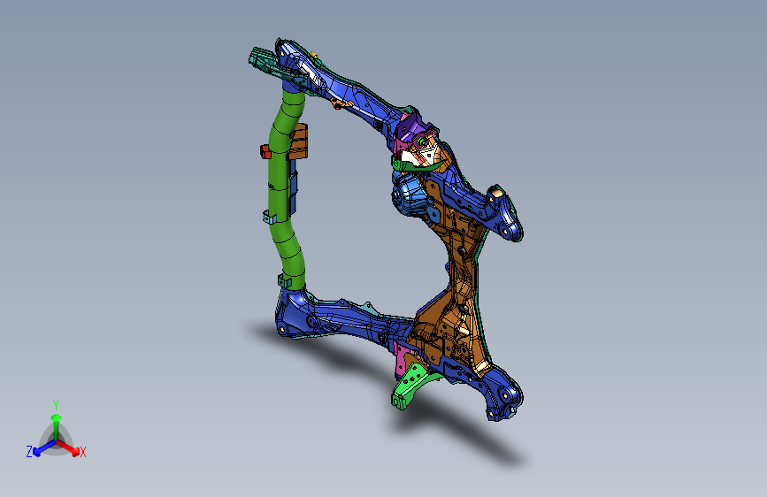 本田-CRV-底盘-2901001-CHB021-A01