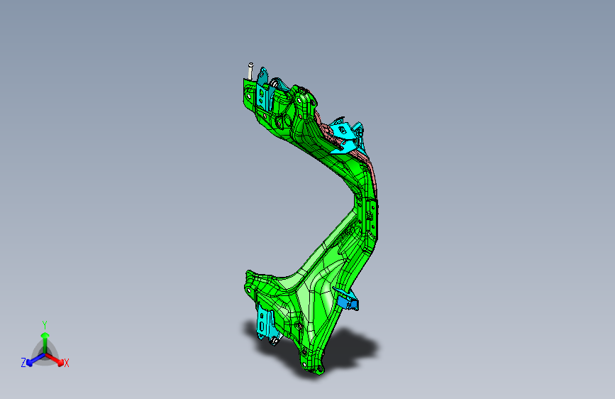 本田-CRV-底盘-2911001-CHB021-A01