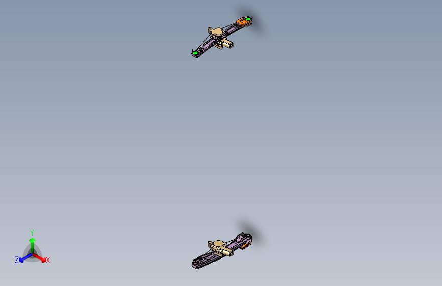 福特 ranger -后侧玻璃升降系统