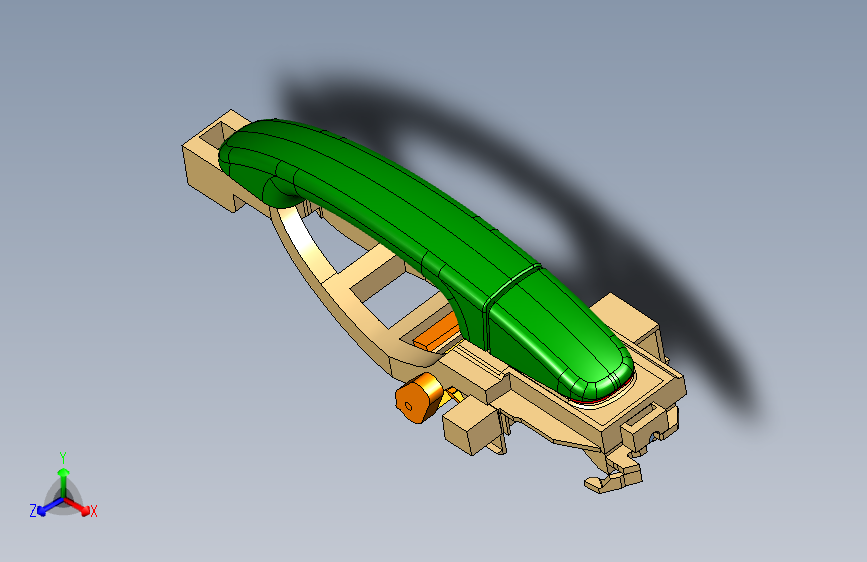 福特 ranger -后车门锁装置