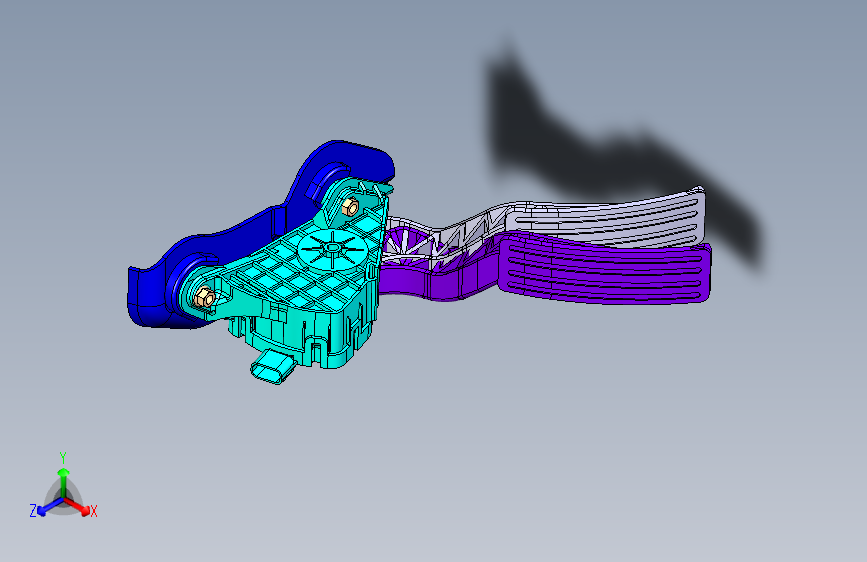 福特 ranger -油门踏板装置