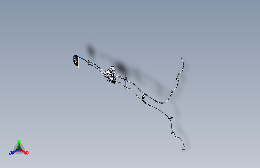 福特 ranger -驻车制动操纵装置