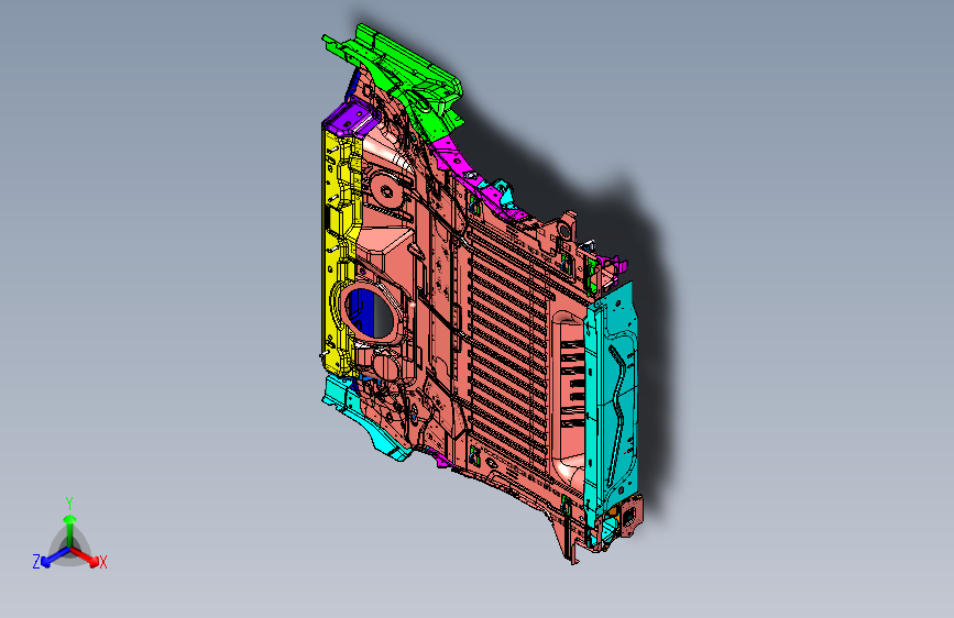 福特 翼博 -03_后地板总成_RR FLOOR