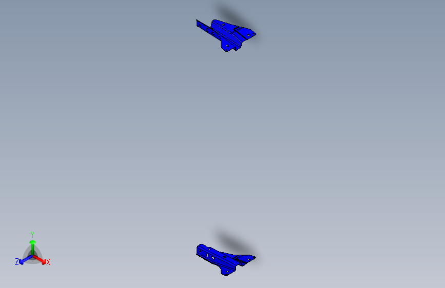 福特-ranger-00030029 大灯安装支架总成装置