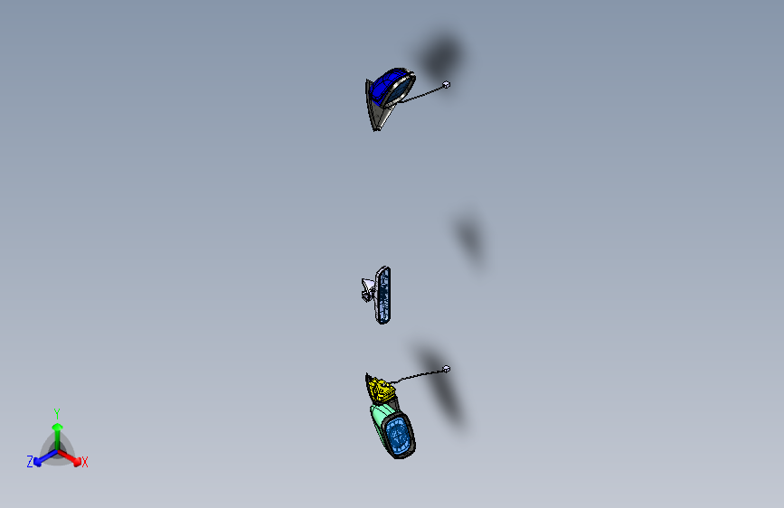 广汽 长丰 欧库曼 -后视镜