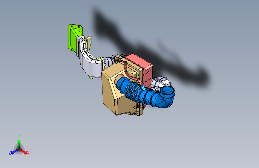 广汽 长丰 欧库曼 -进气