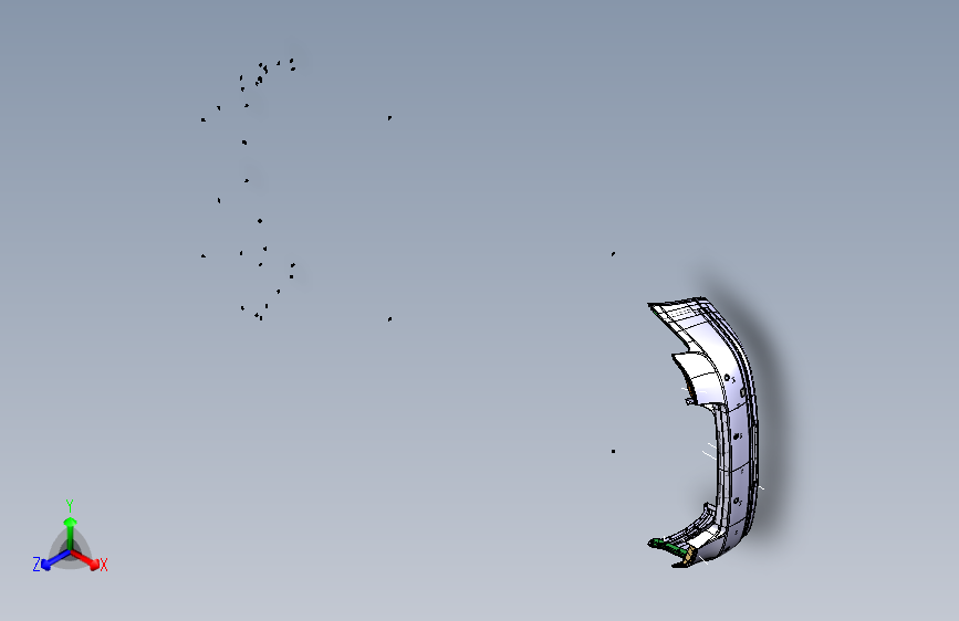 广汽 长丰 欧库曼 -前后杠