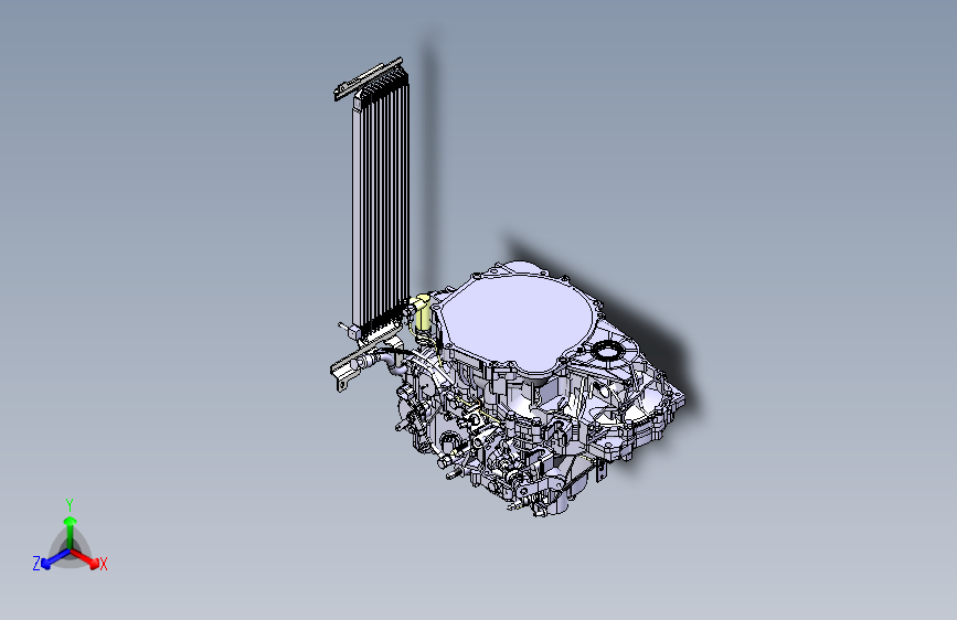广汽 长丰 欧库曼 -油冷器和变速箱