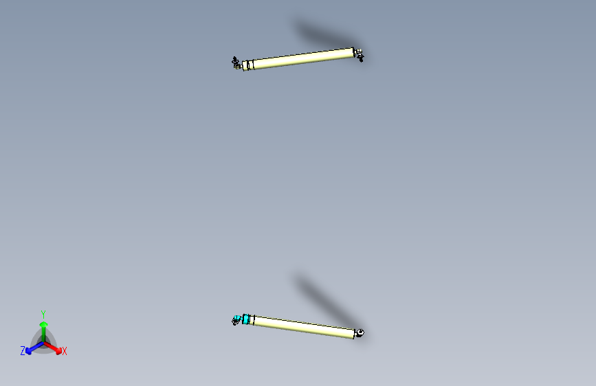 路虎-发现神行-背门撑杆总成装置