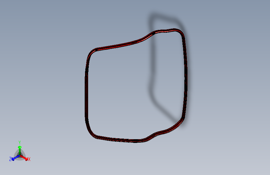 路虎-发现神行-背门密封条装置