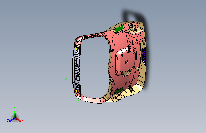 路虎-发现神行-背门护面装置