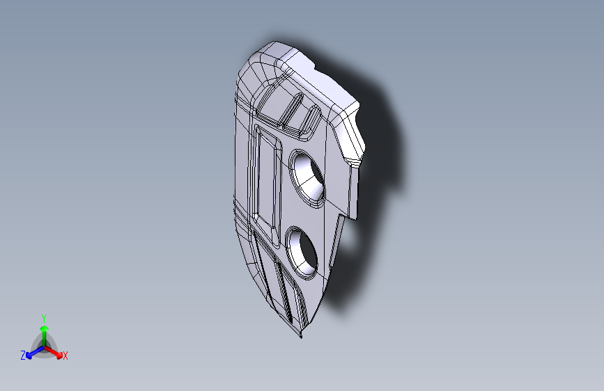 路虎-发现神行-发动机装饰罩装置