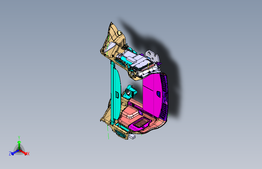 路虎-发现神行-行李箱护面装置