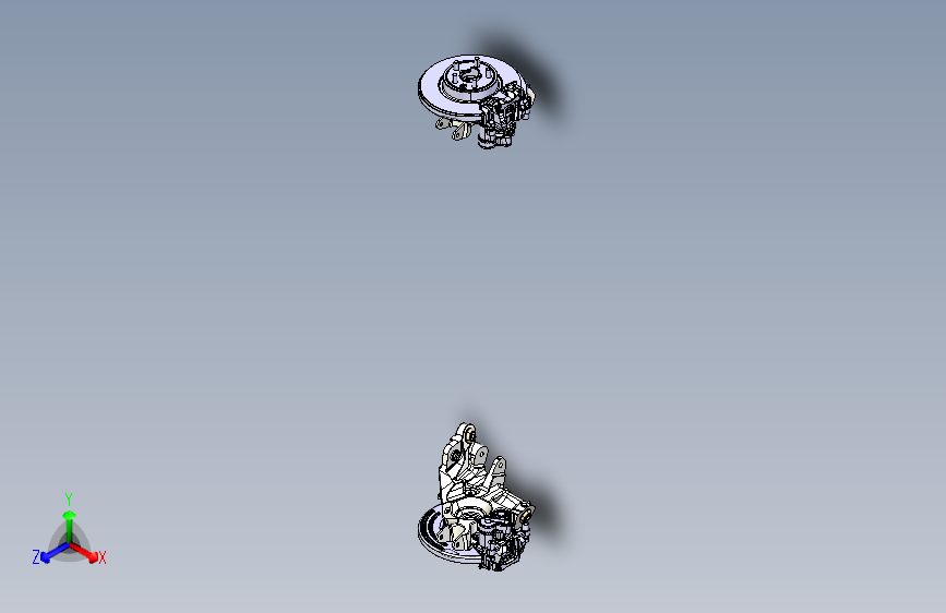 路虎-发现神行-后制动系统装置（电子驻车）