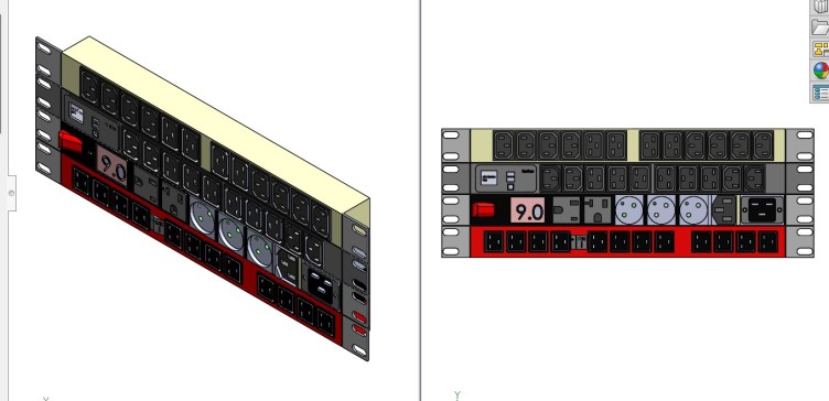 智能机架配电单元示例