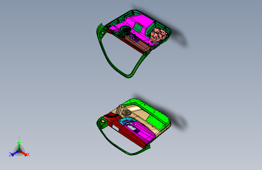 路虎-发现神行-前门内护面装置