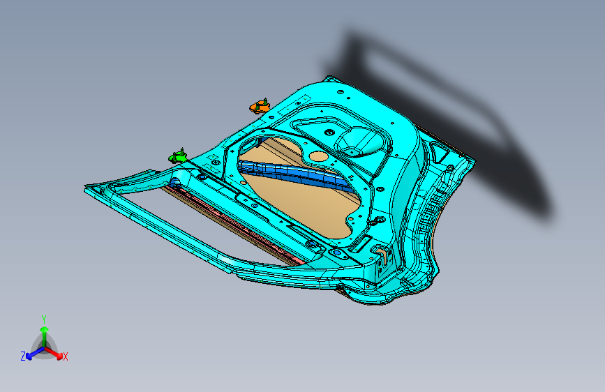 路虎-揽胜极光-车身-RR-DOOR
