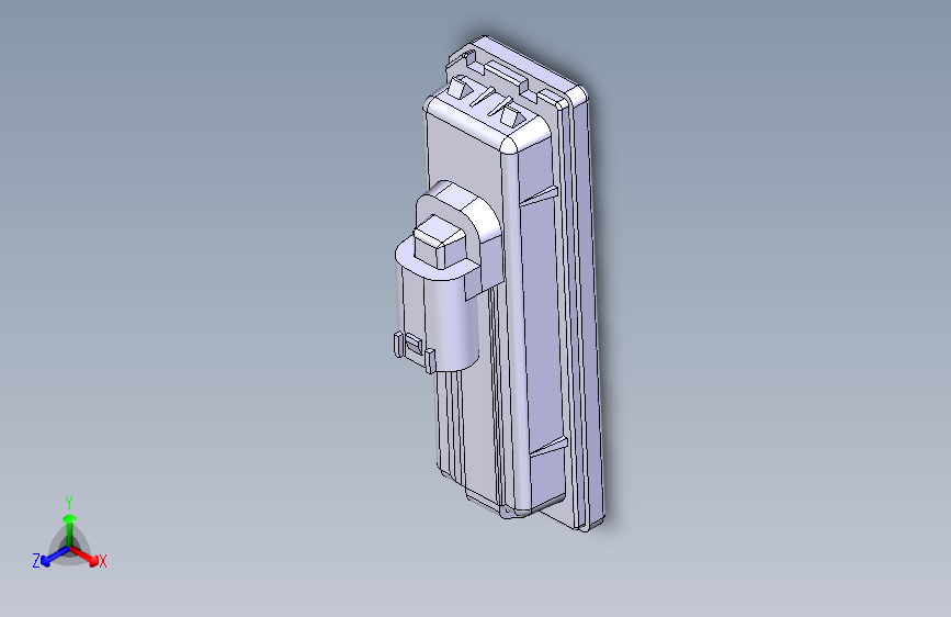 路虎-揽胜极光-牌照灯装置