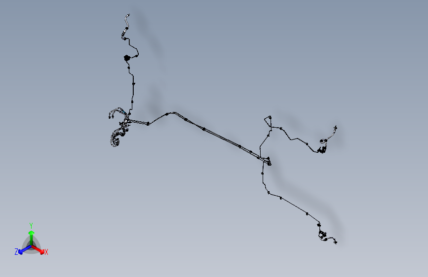 路虎-揽胜极光-制动管路系统