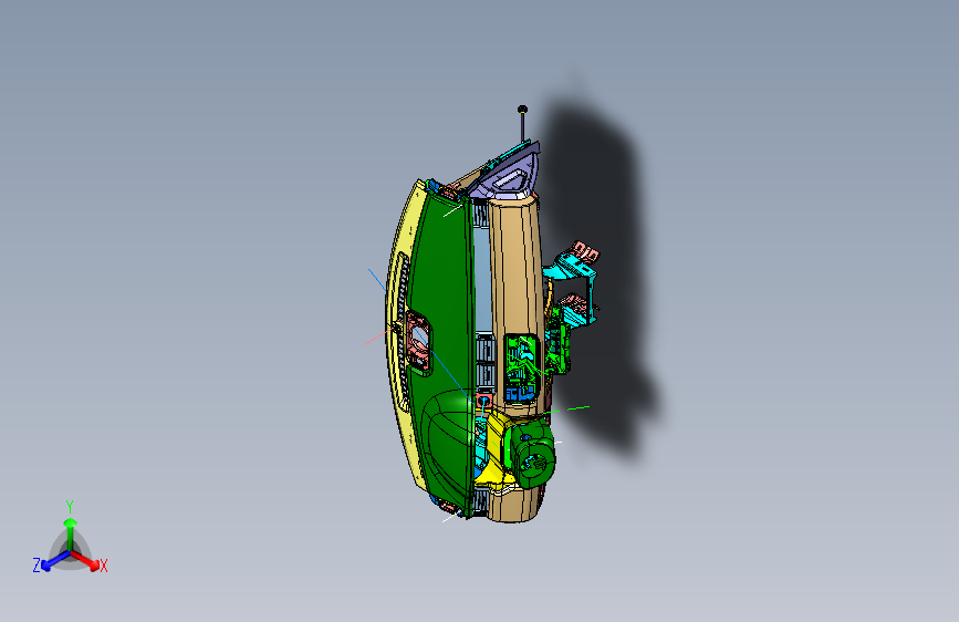 路虎-揽胜极光-仪表板装置