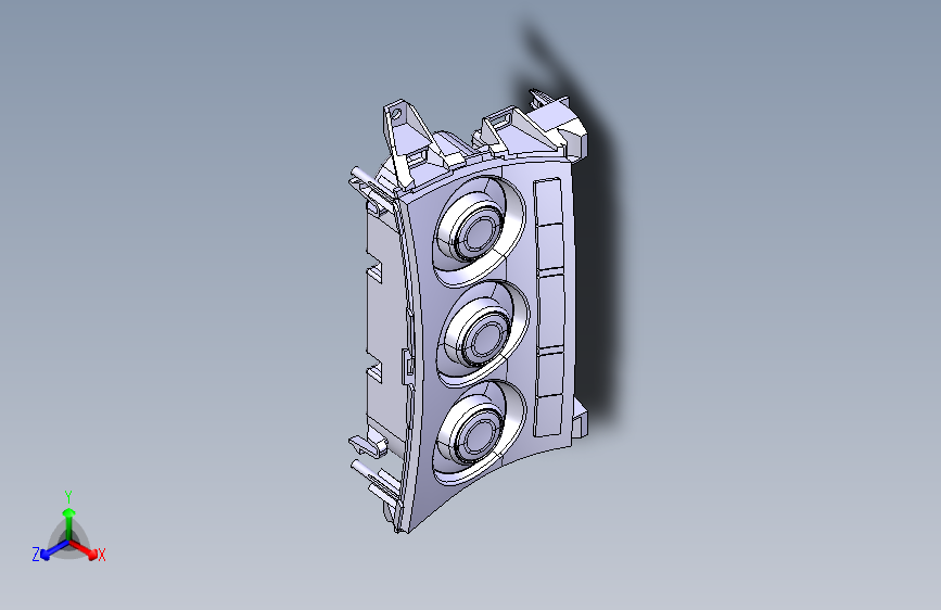 马自达3-空调操纵装置