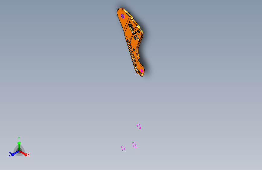 马自达3-前副车架连接板组件（右）