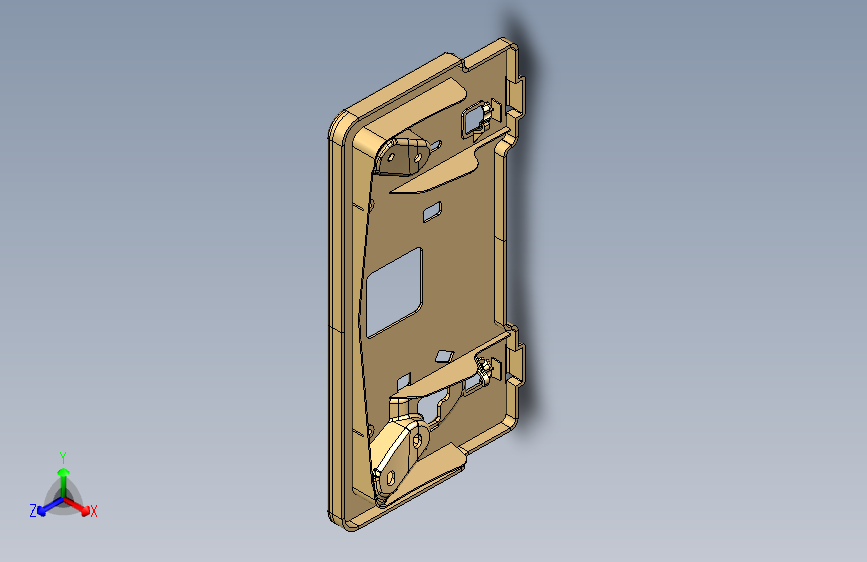 马自达3-前牌照架总成