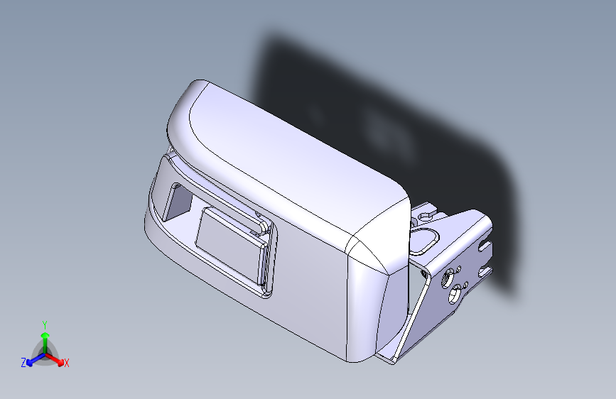 马自达3-组合扣手总成