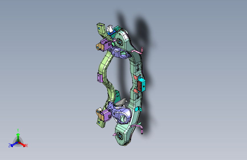 马自达-CX7-底盘-28