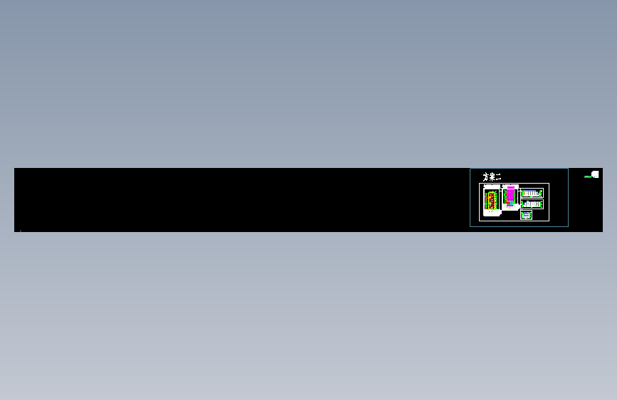 君悦新城二期商业办公楼建筑施工平立面