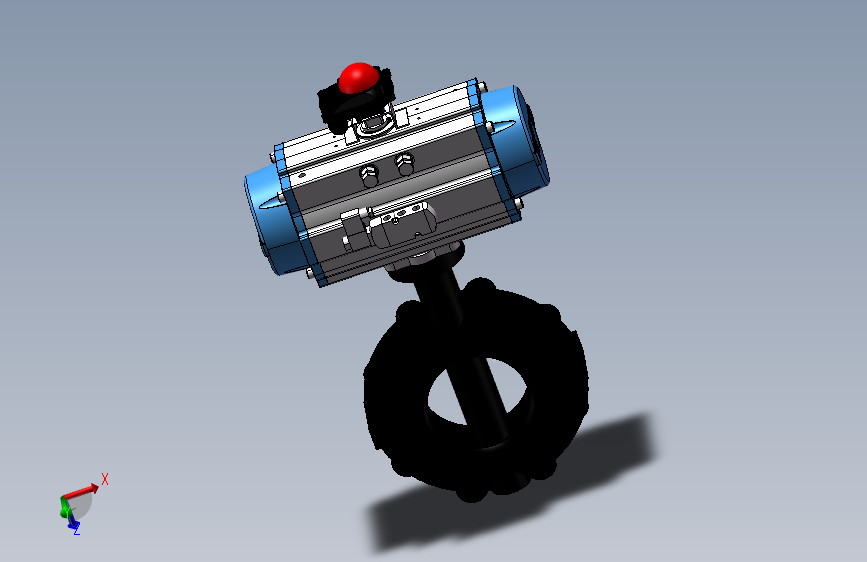 DN125  D671X-10S对夹式蝶阀