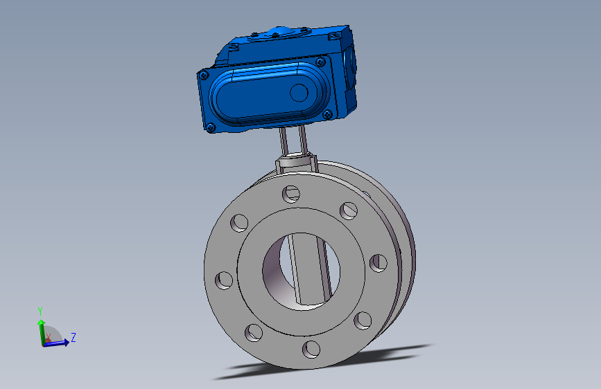 DN80  不锈钢法兰电动蝶阀D943H-40RL