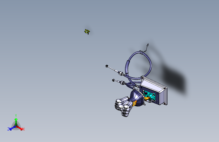 五菱宏光-换挡操纵机构总成 (2)