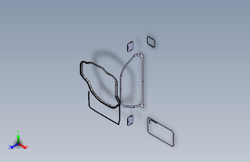 五十铃 700P轻卡 -MD-5107(地板盖板)