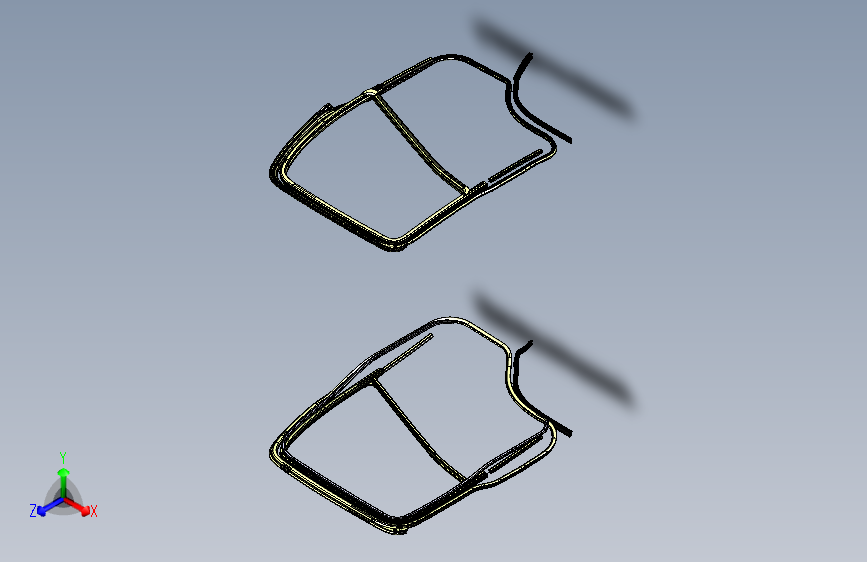 五十铃 700P轻卡 -MD-6107(前车门密封条)