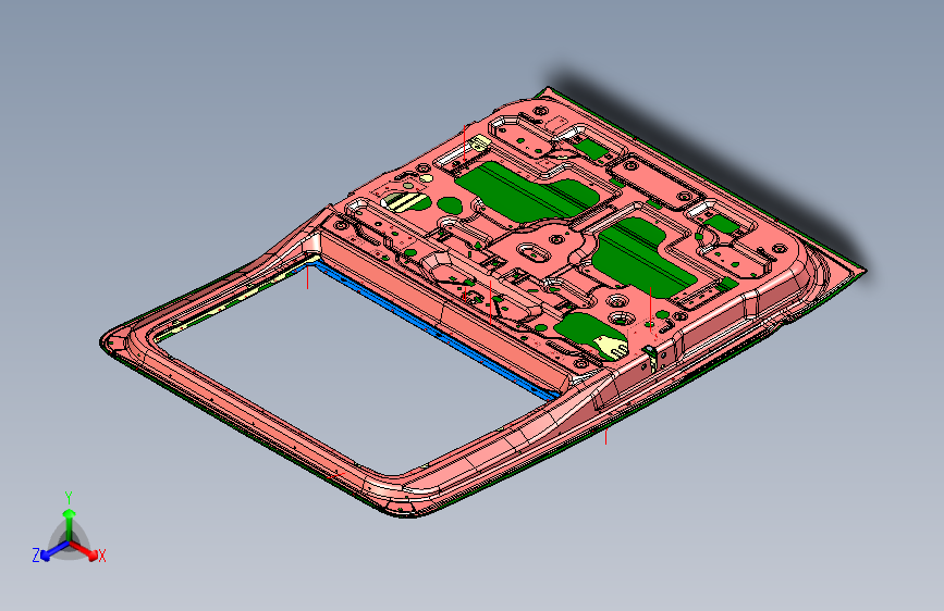 五十铃 700P轻卡 -车身-MD-6201010-N0
