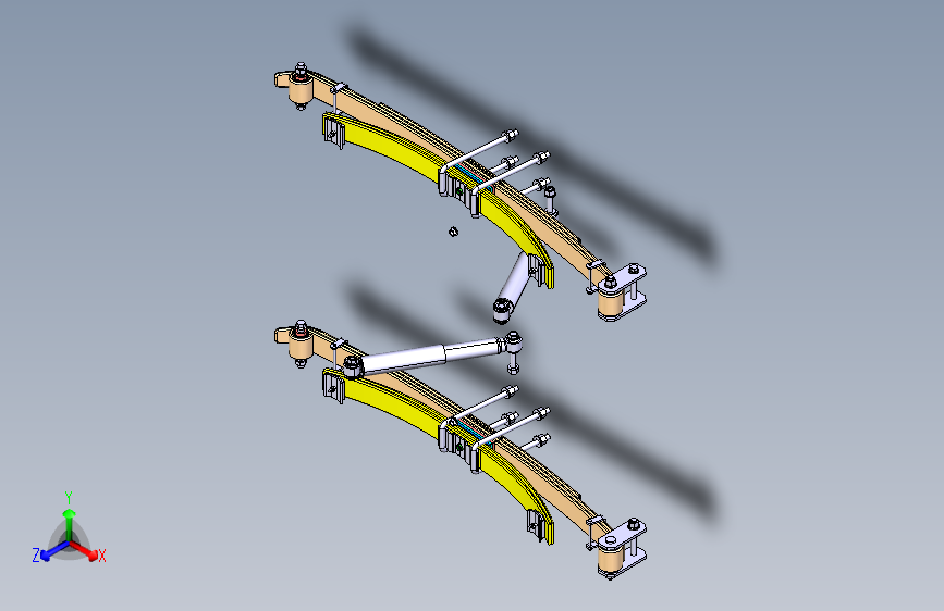 五十铃 700P轻卡 -底盘-02_rear suspension