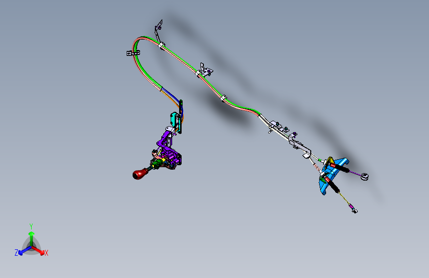 五十铃 700P轻卡 -底盘-07_gearshift