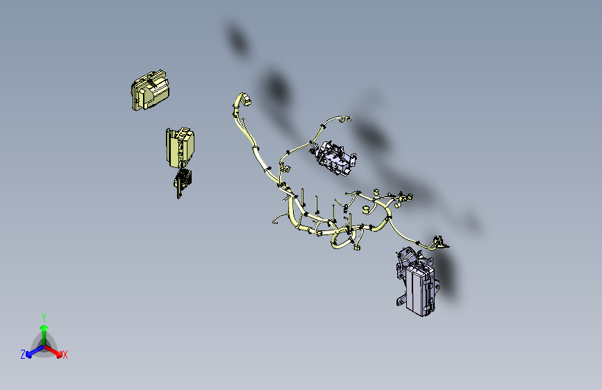 五十铃 700P轻卡 -电线束