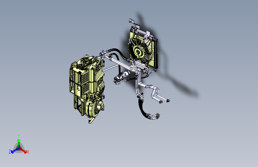 五十铃 700P轻卡 -空调系统
