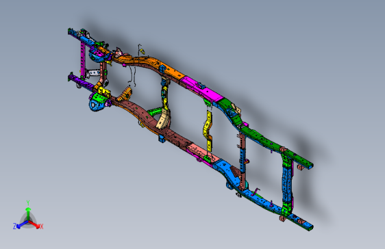 五十铃-D-MAX-皮卡 -车架