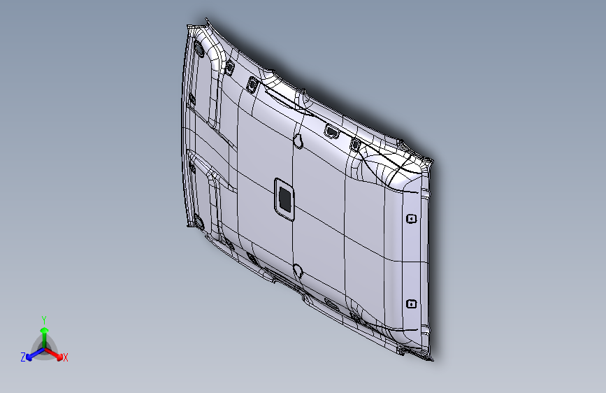 五十铃-D-MAX-皮卡 -顶盖内护面