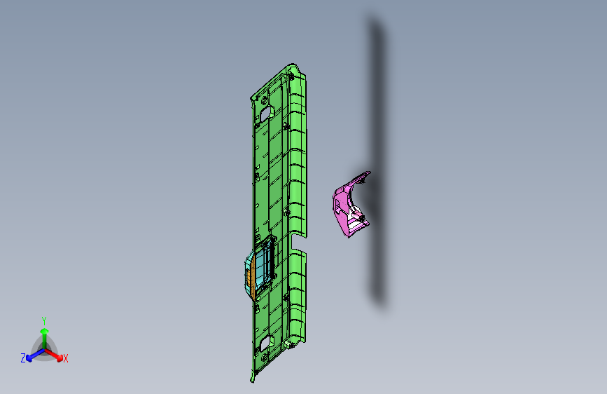 五十铃-D-MAX-皮卡 -后围护面