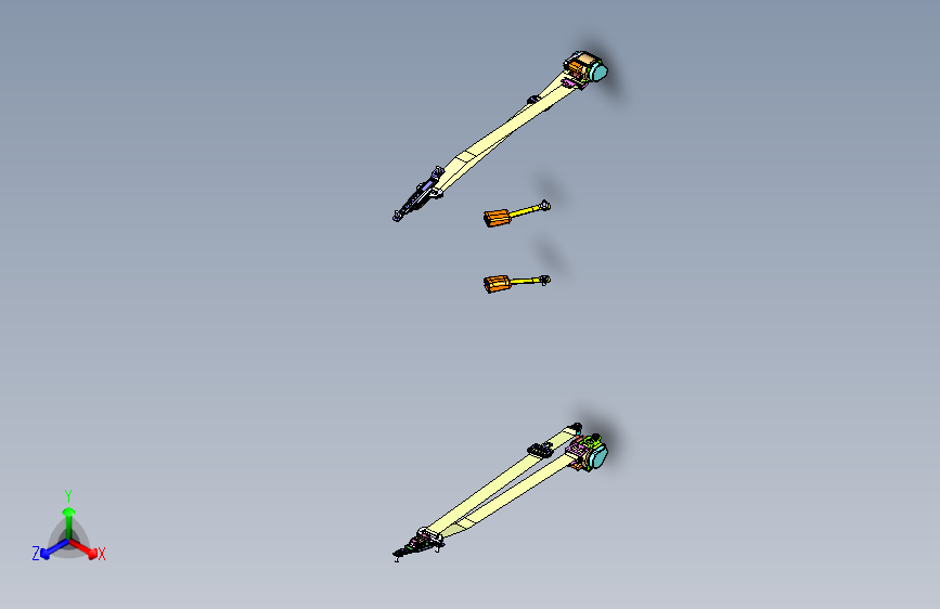 五十铃-D-MAX-皮卡 -前安全带