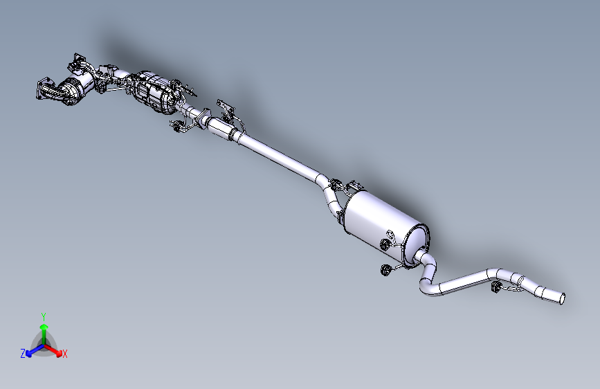 五十铃-D-MAX-皮卡 -排气