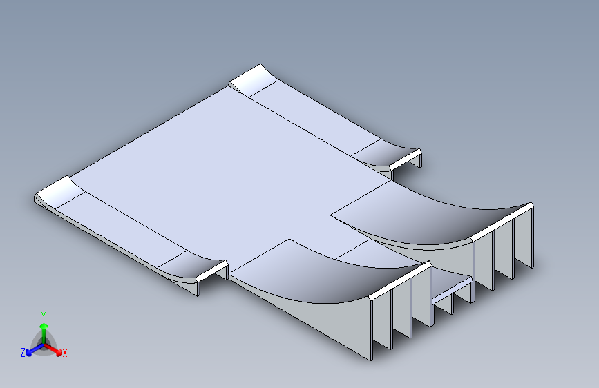 FSAE赛车的模型扩散器