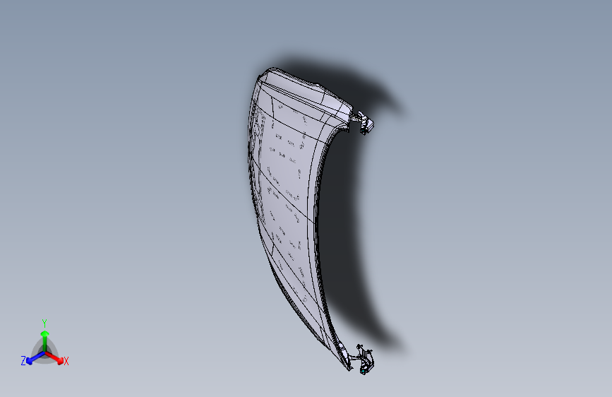 现代 朗动 -发动机罩总成