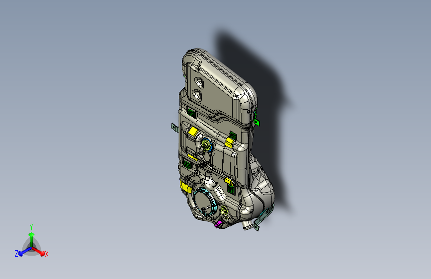 现代-IX45-底盘-1100